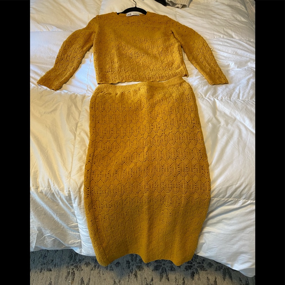 Zara skirt and top coordinated set